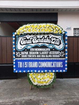 Papan Bunga Duka di Binjai Utara